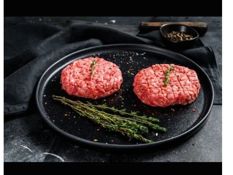 HAMBURGUESAS DE NOVILLO POR 4 UND