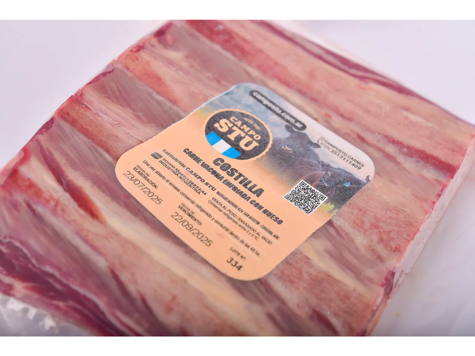 COSTILLA DEL CENTRO 15CM DE ANCHO