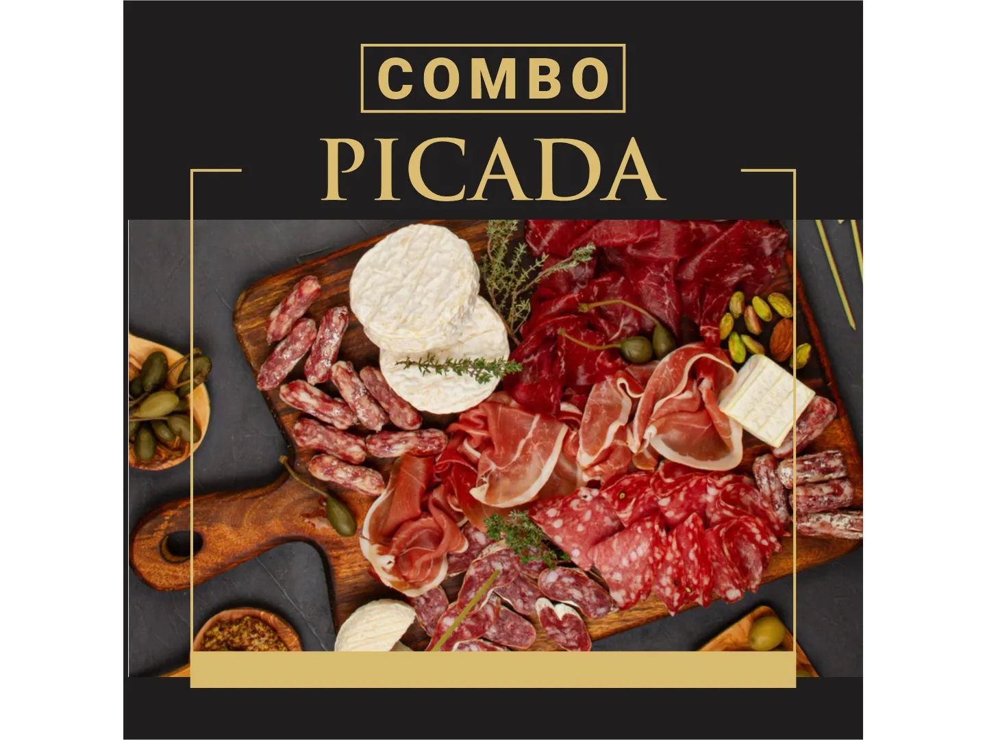 Combo Picada de Fiambres de Pastura y quesos artesanales