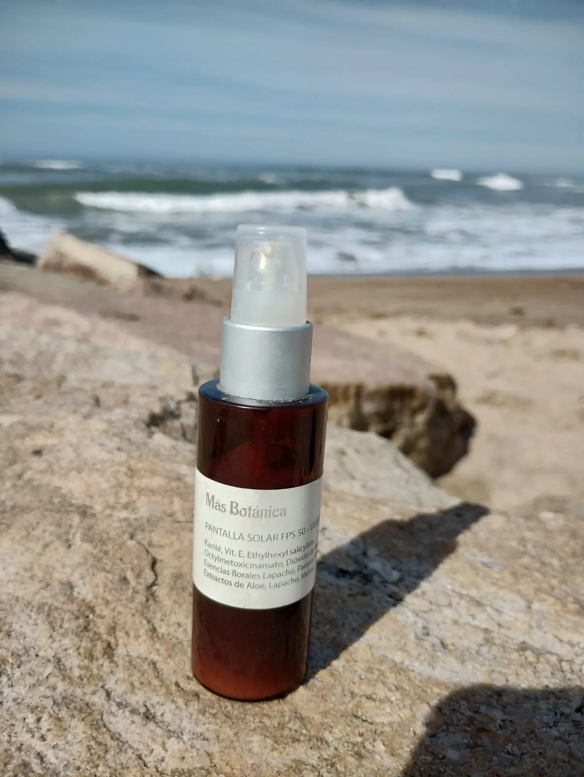 Protector Solar  Facial FPS50 60 grs MAS BOTANICA