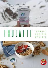 Yogurt Bebible Descremado y sin Lactosa con Frutas Frulatti