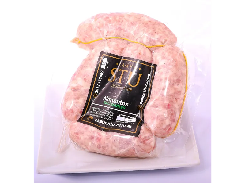 CHORIZO DE CERDO X 5 UNIDADES